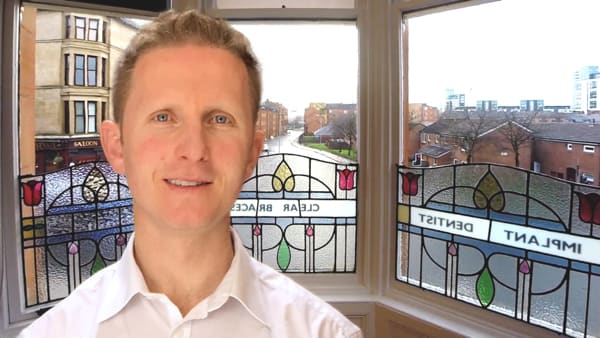 Glasgow dentist Dr Brendan Murphy